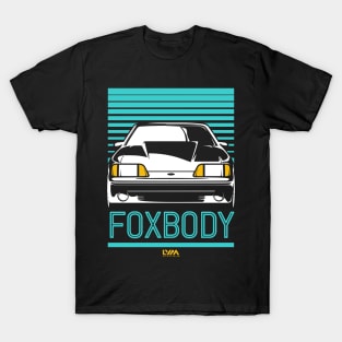 Foxbody Ford Mustang GT Retro T-Shirt